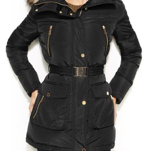 mk plus size coat